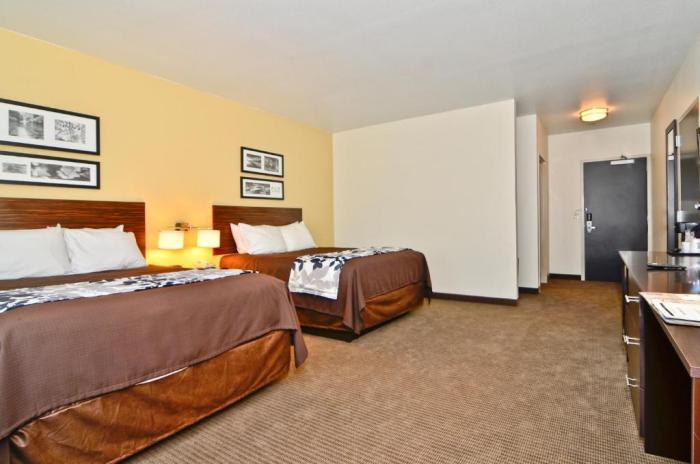 Sleep Inn & Suites Miles City Rum bild